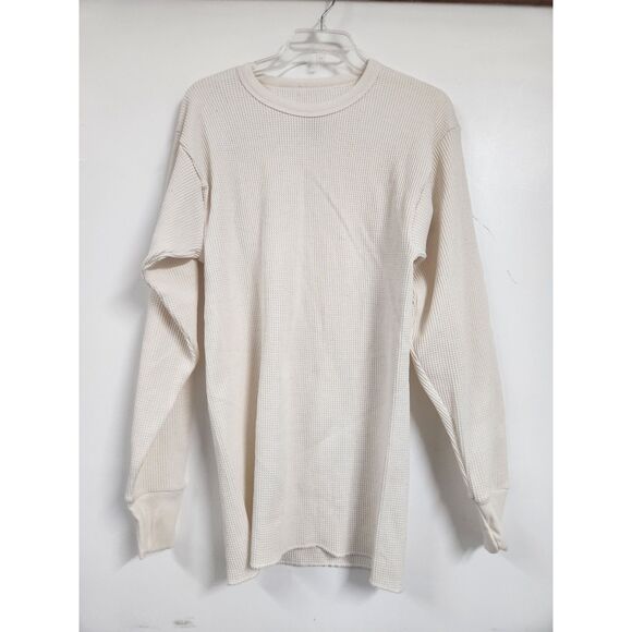 2 Of Indera Men'S Traditional Waffle Thermal Underwear Long Sleeve Shirt  B37 - Picture 5 of 11